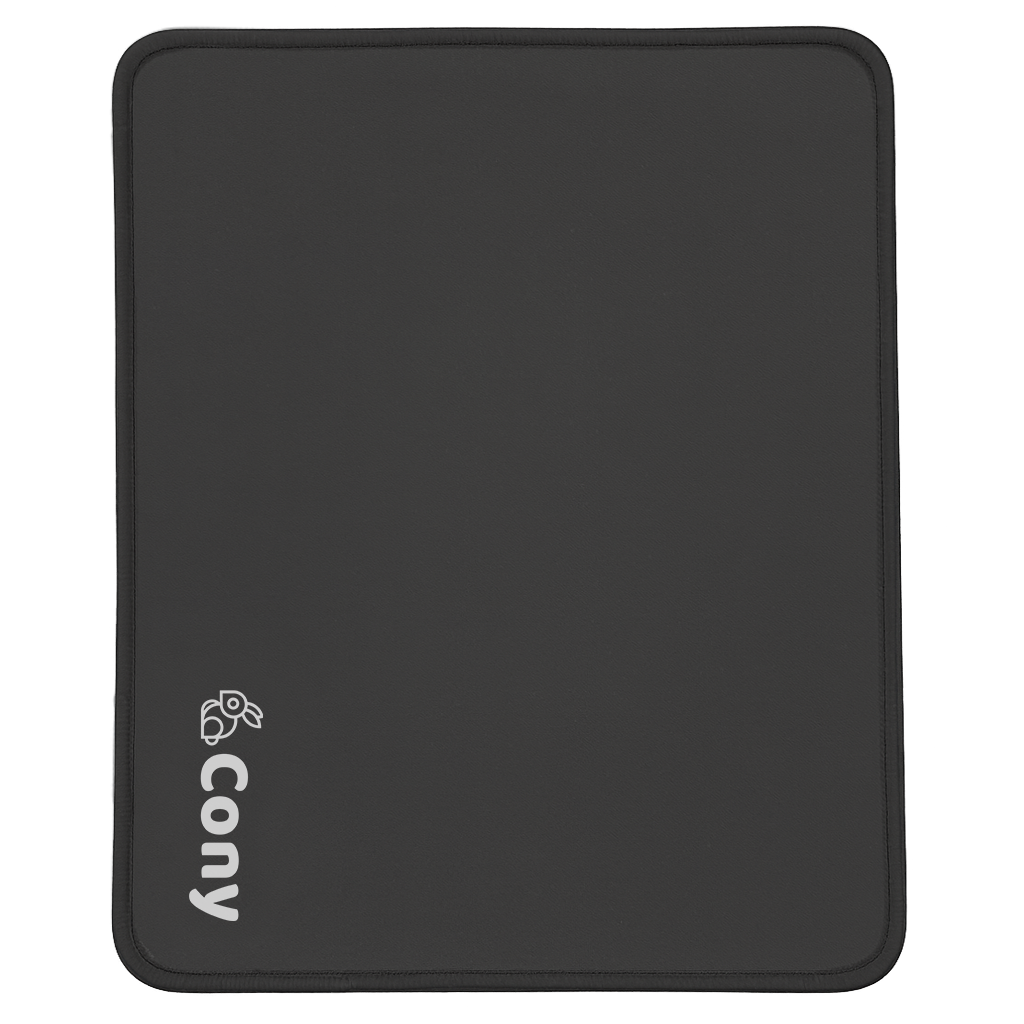 Almohadilla Cony para Mouse, Negra