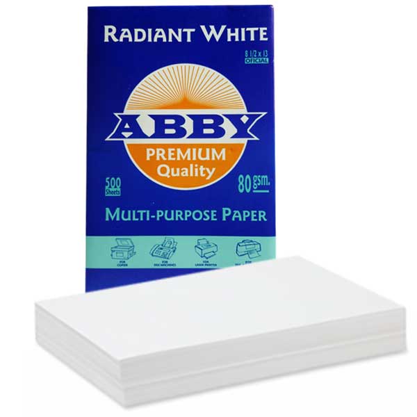 Resma 8 1/2 X 13 Premiun B20 Abby