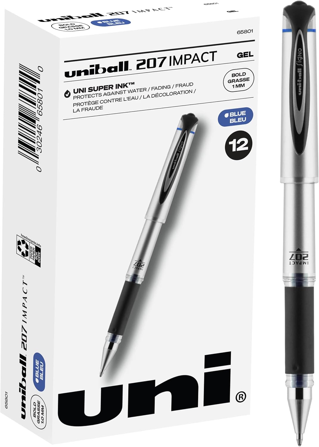 Felpa Uniball Impact 207, Azul