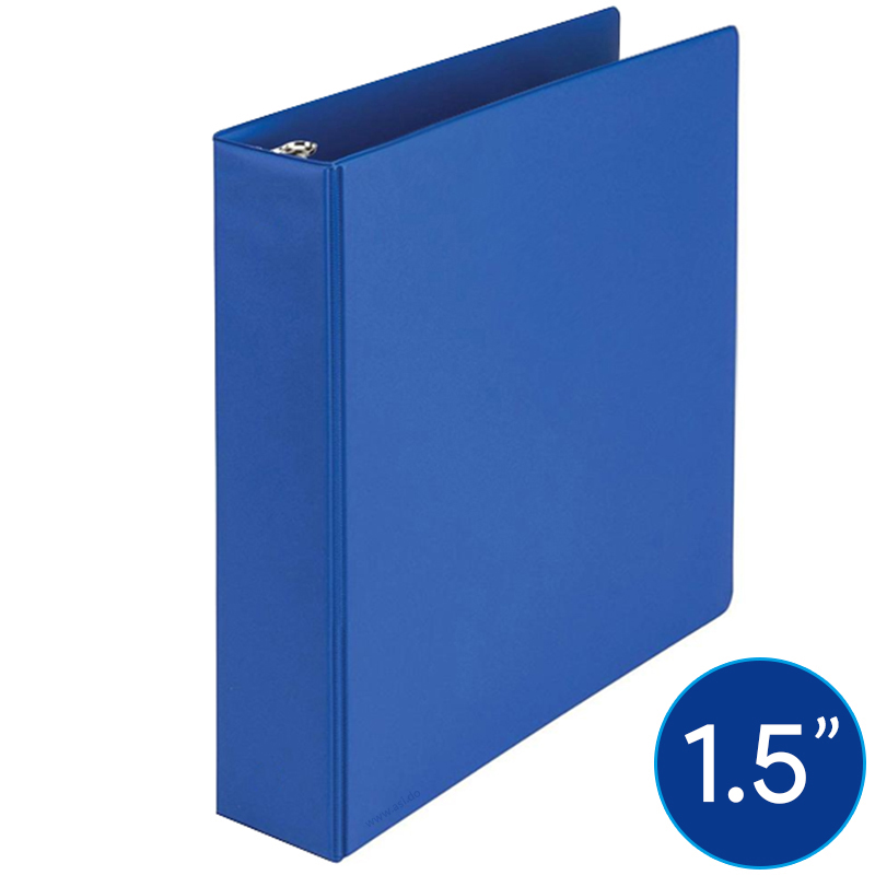 Carpeta de 1.5" (1" 1/2) Pulgadas con Cover, Azul