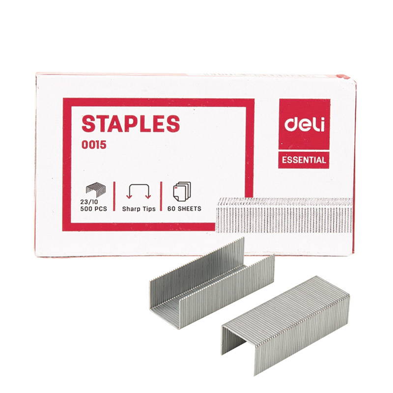 Grapas Heavy-Duty 23/10, 60 Hojas - Deli Essential