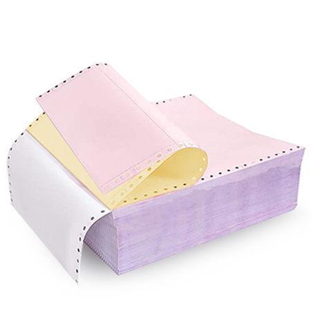Papel Continuo ImproPapel 9 ½" X 5 ½" de 3 Partes, NCR