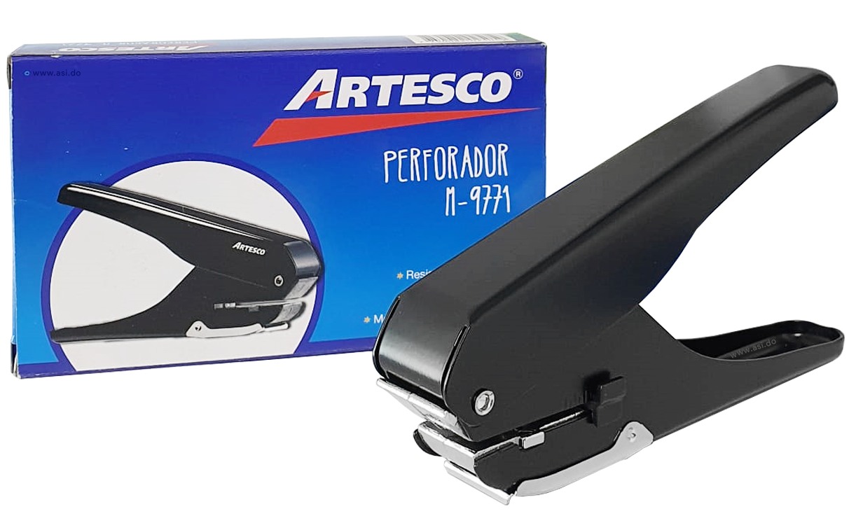 Perforadora para Carnets de Plástico PVC