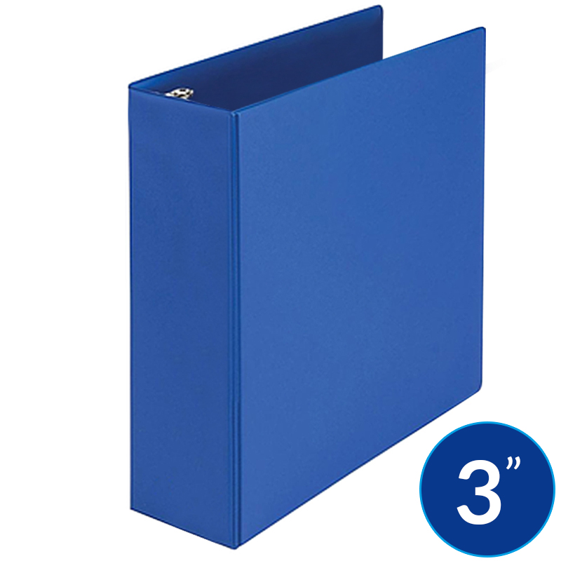 Carpeta de 3" Pulgadas con Cover, Azul