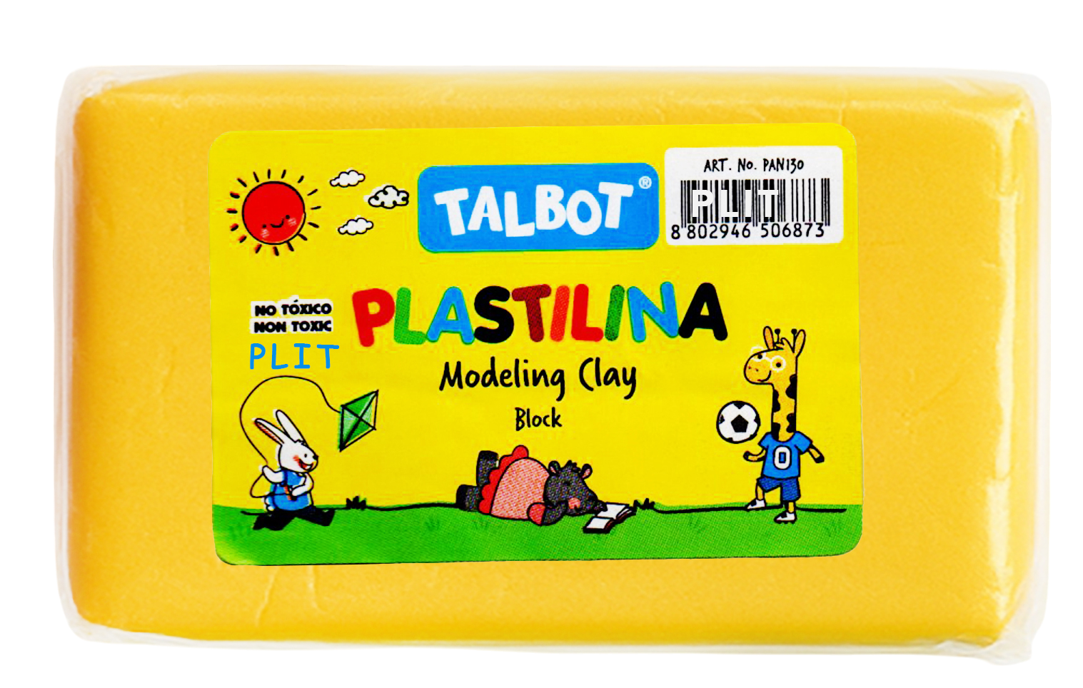 Masilla Plastilina Talbot Amarillo 150 gr