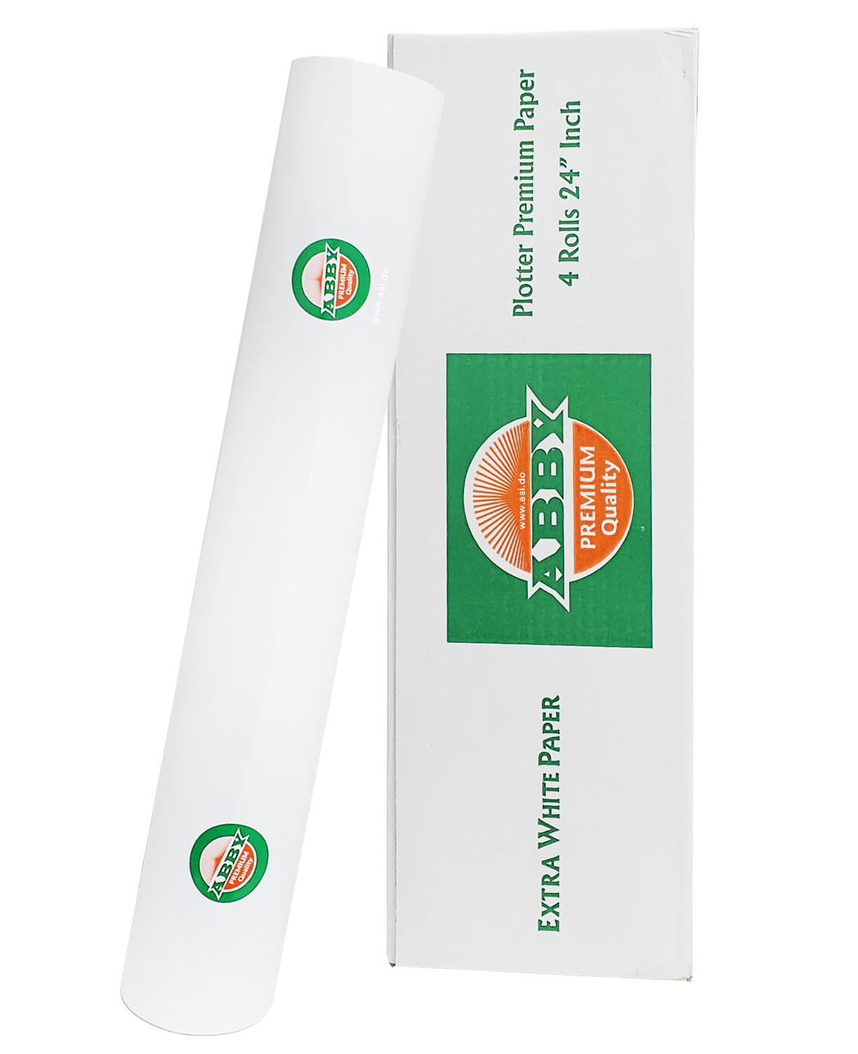 Rollo de Papel para Plotter 24" Pulgadas - 50 Metros