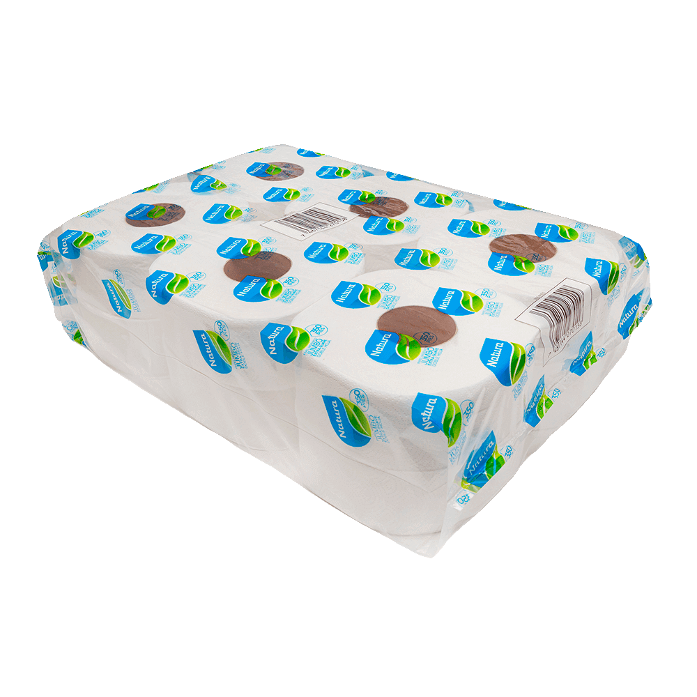 Papel Higiénico Institucional para Baño, 350 Pies - 12 pcs