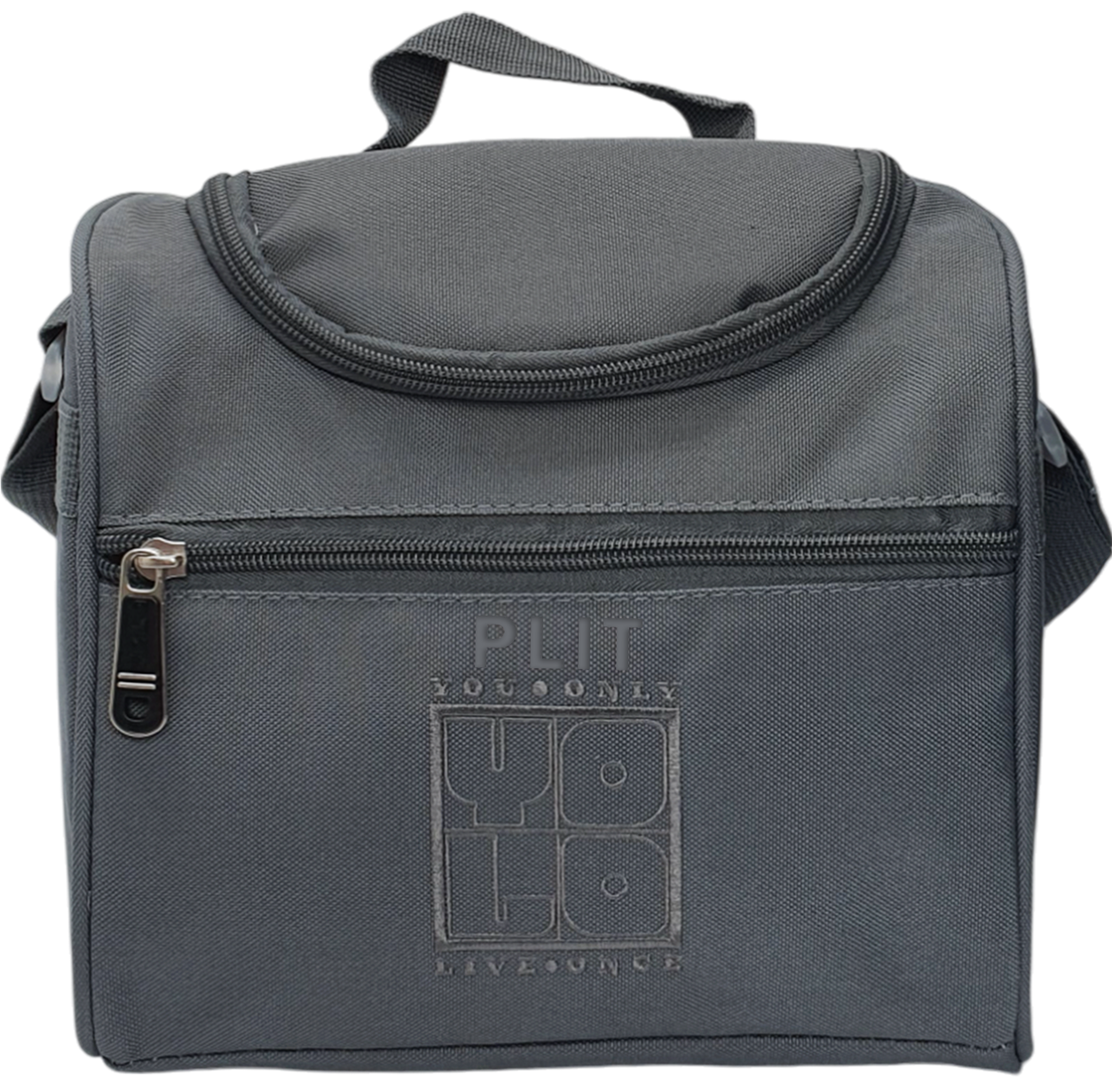 Lonchera Escolar y para Oficina Yolo Essential, Gris