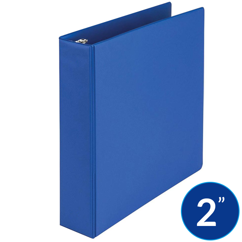 Carpeta de 2" Pulgadas con Cover, Azul