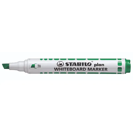 Marcador P/Pizarra Stabilo Verde