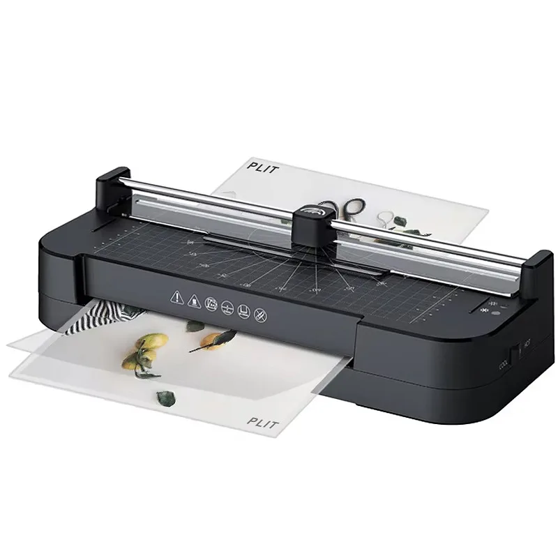 Plastificadora y Guillotina Foska LM1003 Tamaño A4 9" x 12" para 60-125 Micras